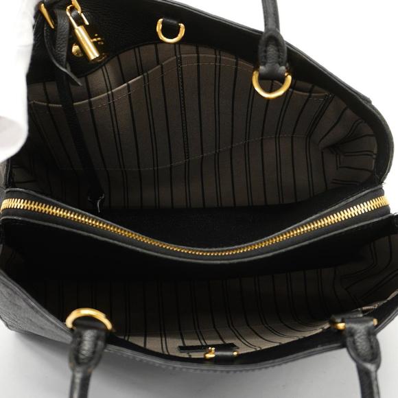 Louis Vuitton 2way Bag Empreinte Montaigne MM Noir - Picture 4 of 13
